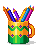Taza de colores